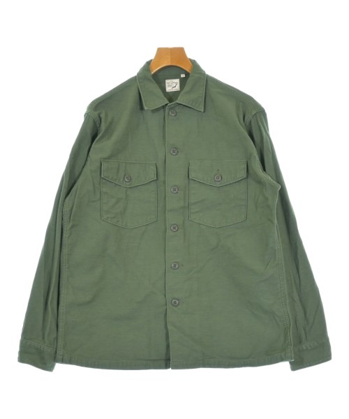 orSlow(オアスロウ)カジュアルシャツ 緑 サイズ:4(XL位)/2200644944083