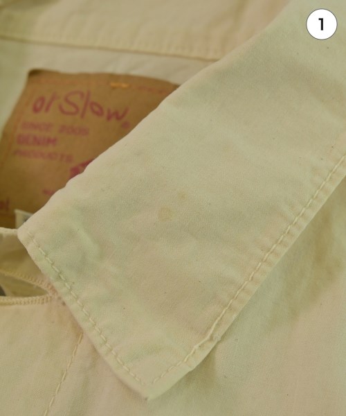 orSlow（オアスロウ）ブルゾン 白 サイズ:1(S位) メンズ/2200654146057