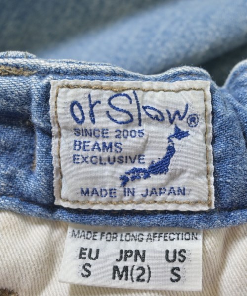orSlow（オアスロウ）その他 青 サイズ:M メンズ/2200706654011