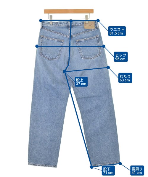 orSlow（オアスロウ）デニムパンツ 青 サイズ:M メンズ/2200662717010
