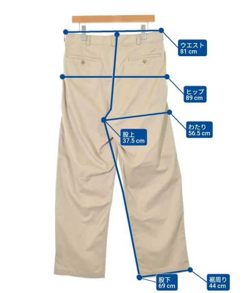 orSlow（オアスロウ）チノパン ベージュ サイズ:M メンズ/2200662717034