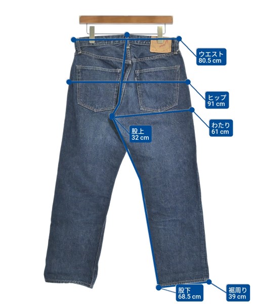 orSlow（オアスロウ）デニムパンツ 青 サイズ:M メンズ/2200670451036