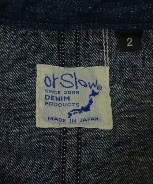 orSlow（オアスロウ）カバーオール 紺 サイズ:2(M位) メンズ/2200733154010