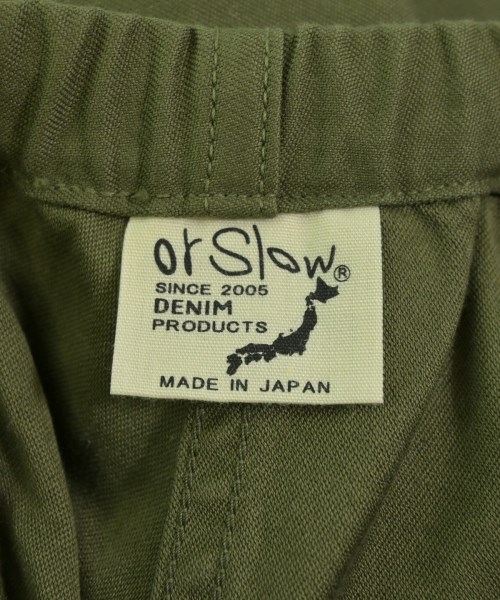 orSlow（オアスロウ）カーゴパンツ カーキ サイズ:M メンズ/2200727265326