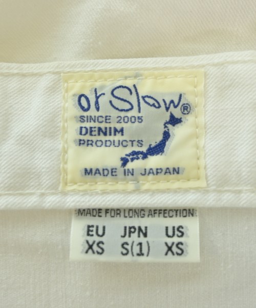 orSlow（オアスロウ）その他 白 サイズ:S メンズ/2200720495010