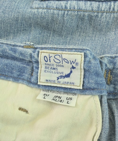 orSlow（オアスロウ）ショートパンツ 青 サイズ:XL メンズ/2200722330067