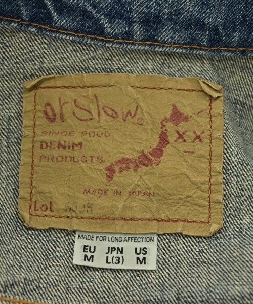 orSlow（オアスロウ）デニムジャケット 青 サイズ:L メンズ/2200728077089