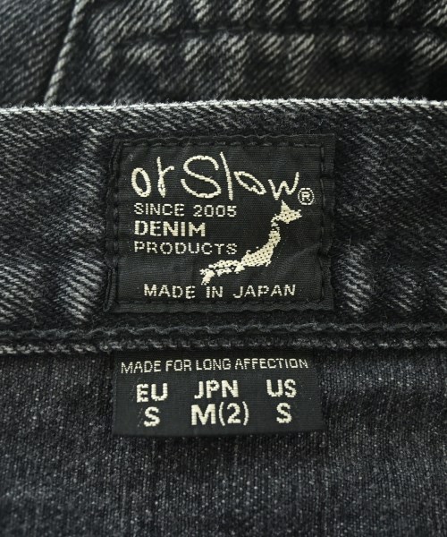 orSlow（オアスロウ）デニムパンツ 黒 サイズ:M メンズ/2200728077102