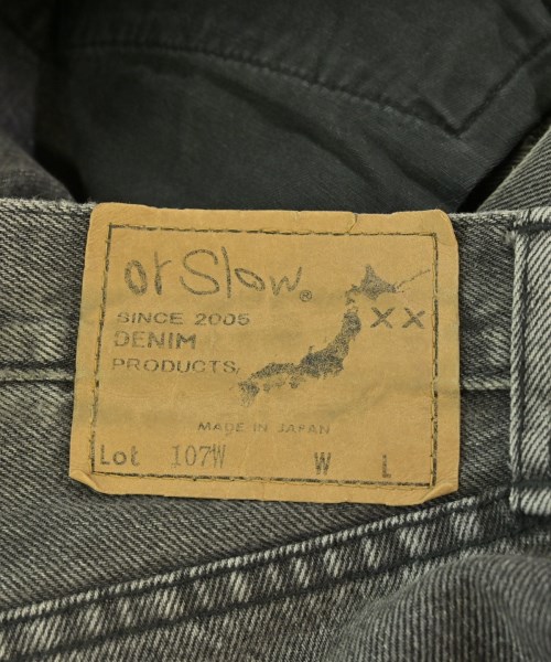 orSlow（オアスロウ）デニムパンツ グレー サイズ:1(S位) メンズ/2200668906074