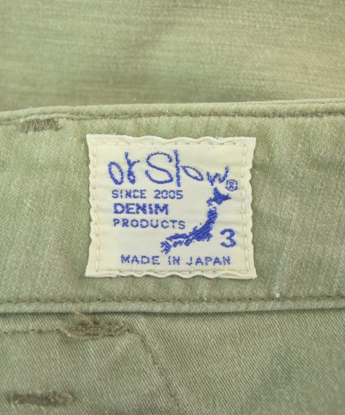 orSlow（オアスロウ）ショートパンツ 緑 サイズ:3(L位) メンズ/2200692156230
