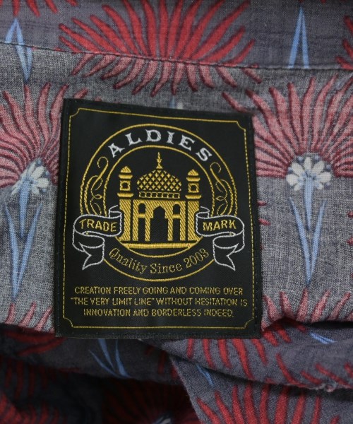 ALDIES（アールディーズ）カジュアルシャツ グレー サイズ:M メンズ/2200662772088