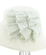 misa harada（ミサハラダ）ストローハット 白 サイズ:- レディース/2200594592051