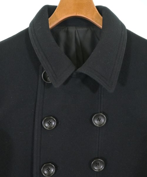 JUN HASHIMOTO（ジュンハシモト）ピーコート 黒 サイズ:3(L位) メンズ/2200619268046