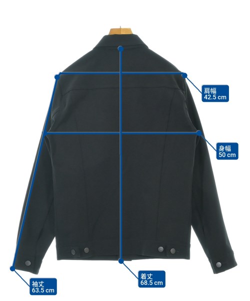 JUN HASHIMOTO（ジュンハシモト）カバーオール 黒 サイズ:4(XL位) メンズ/2200644037044