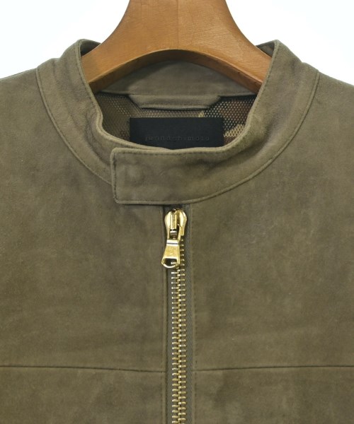 JUN HASHIMOTO（ジュンハシモト）ライダース 茶 サイズ:3(L位) メンズ/2200628609038