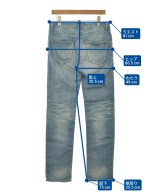 JUN HASHIMOTO（ジュンハシモト）デニムパンツ 青 サイズ:3(L位) メンズ/2200632544110