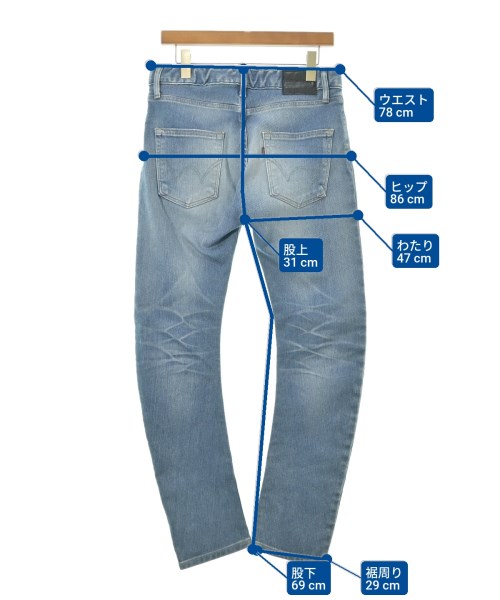 JUN HASHIMOTO（ジュンハシモト）デニムパンツ 青 サイズ:M メンズ/2200632544127
