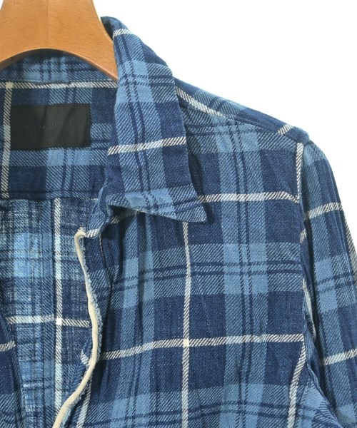 JUN HASHIMOTO（ジュンハシモト）カジュアルシャツ 青 サイズ:3(L位) メンズ/2200632544189