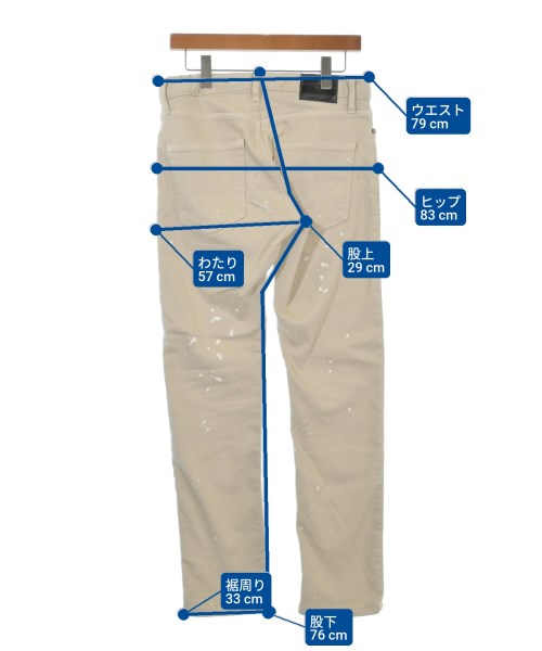 JUN HASHIMOTO（ジュンハシモト）チノパン ベージュ サイズ:S メンズ/2200632544226