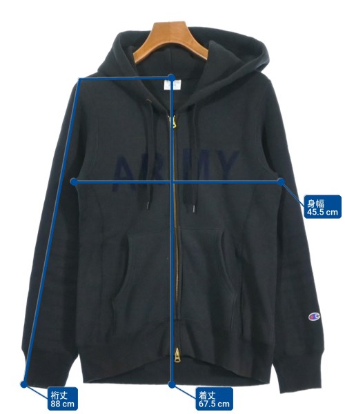 JUN HASHIMOTO（ジュンハシモト）パーカー 黒 サイズ:M メンズ/2200673992239