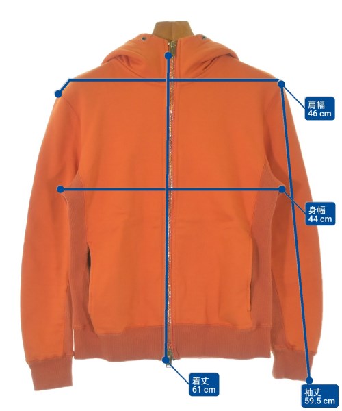 JUN HASHIMOTO（ジュンハシモト）パーカー オレンジ サイズ:2(M位) メンズ/2200672956218
