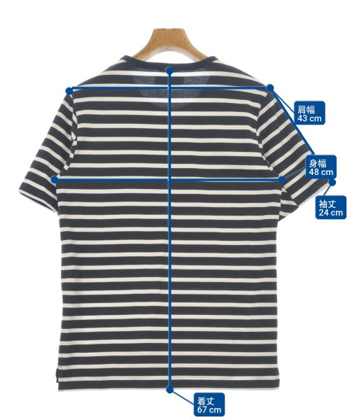 JUN HASHIMOTO（ジュンハシモト）Tシャツ・カットソー 紺 サイズ:3(L位) メンズ/2200701387051