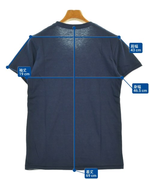 JUN HASHIMOTO（ジュンハシモト）Tシャツ・カットソー 紺 サイズ:M メンズ/2200648433088