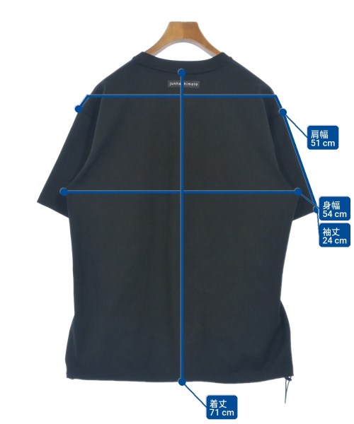 JUN HASHIMOTO（ジュンハシモト）Tシャツ・カットソー 黒 サイズ:3(L位) メンズ/2200702393136