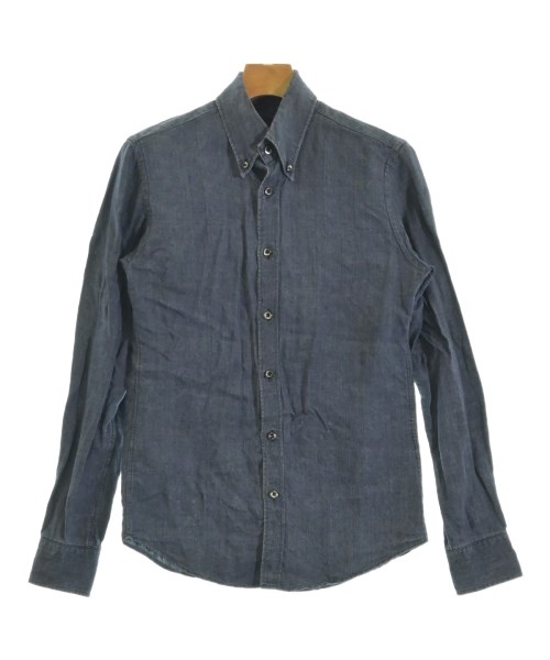 JUN HASHIMOTO(ジュンハシモト)カジュアルシャツ 青 サイズ:2(M位)/2200665447075