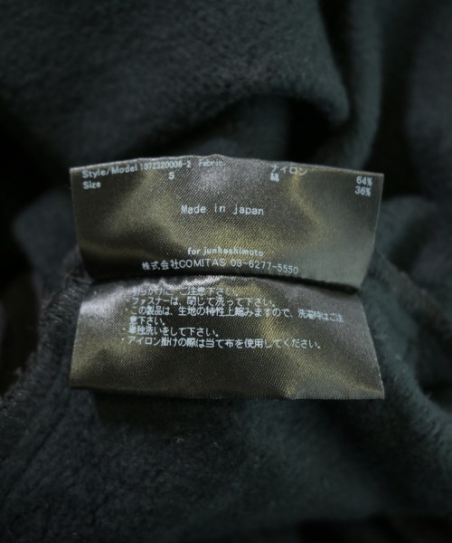 JUN HASHIMOTO（ジュンハシモト）スラックス 黒 サイズ:5(XXL位) メンズ/2200717894130