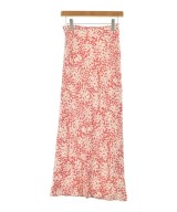 EDIT.FOR LULU（エディットフォールル）ロング・マキシ丈スカート 赤 サイズ:34(XS位) レディース/2200636782402