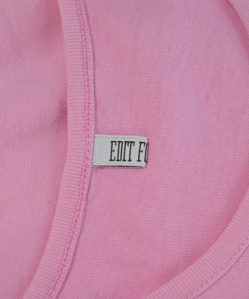 EDIT.FOR LULU（エディットフォールル）Tシャツ・カットソー ピンク サイズ:F レディース/2200612623088