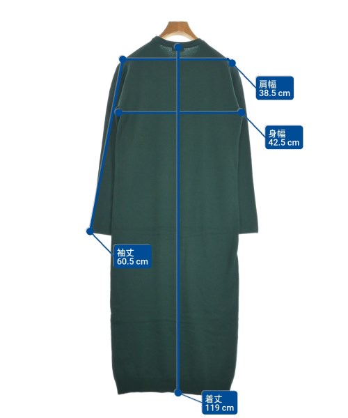 EDIT.FOR LULU（エディットフォールル）ワンピース 緑 サイズ:F レディース/2200613494083