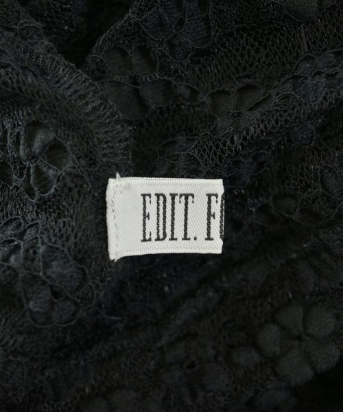 EDIT.FOR LULU（エディットフォールル）Tシャツ・カットソー 黒 サイズ:S レディース/2200671473037