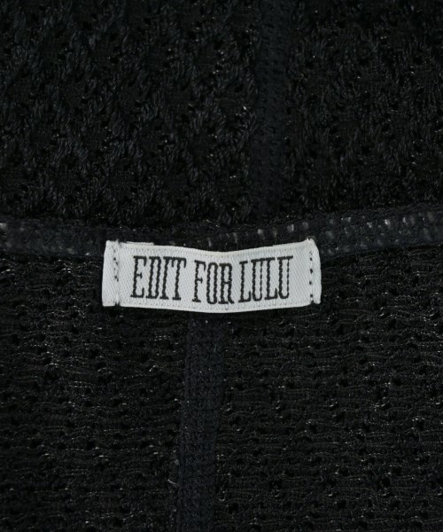 EDIT.FOR LULU（エディットフォールル）ニット・セーター 黒 サイズ:-(S位) レディース/2200696146138