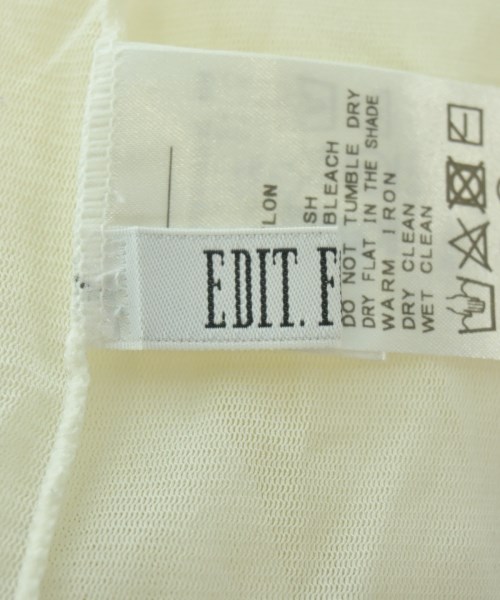 EDIT.FOR LULU（エディットフォールル）Tシャツ・カットソー 白 サイズ:-(XS位) レディース/2200657288129