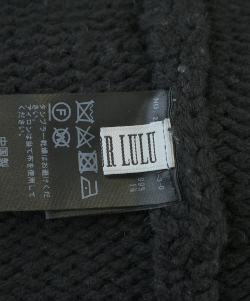 EDIT.FOR LULU（エディットフォールル）ベスト 黒 サイズ:F レディース/2200661750087