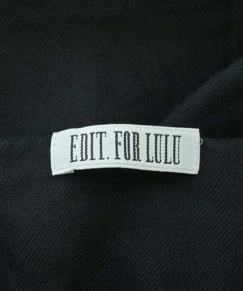 EDIT.FOR LULU（エディットフォールル）ロング・マキシ丈スカート 黒 サイズ:36(S位) レディース/2200644989060