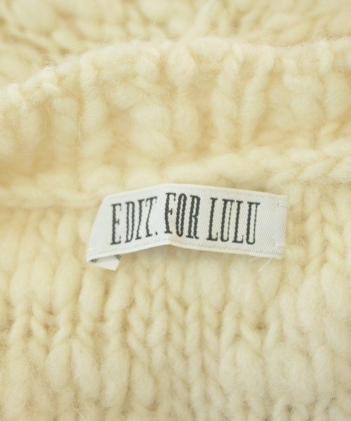 EDIT.FOR LULU（エディットフォールル）カーディガン 白 サイズ:-(XL位) レディース/2200664343170