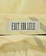 EDIT.FOR LULU（エディットフォールル）スラックス 黄 サイズ:36(S位) レディース/2200665635076