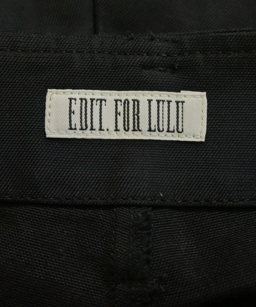 EDIT.FOR LULU（エディットフォールル）その他 黒 サイズ:36(S位) レディース/2200727940049