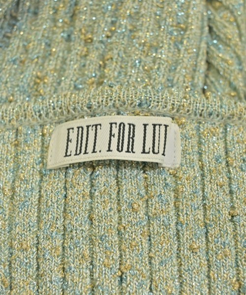 EDIT.FOR LULU（エディットフォールル）ワンピース 緑 サイズ:F レディース/2200723021056