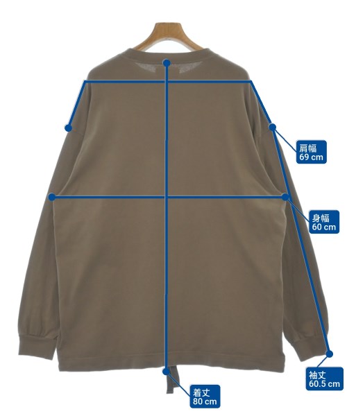 marka（マーカ）Tシャツ・カットソー 茶 サイズ:2(M位) メンズ/2200636233133