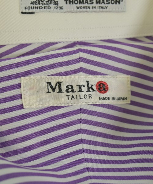marka（マーカ）ドレスシャツ 紫 サイズ:2(M位) メンズ/2200640521172