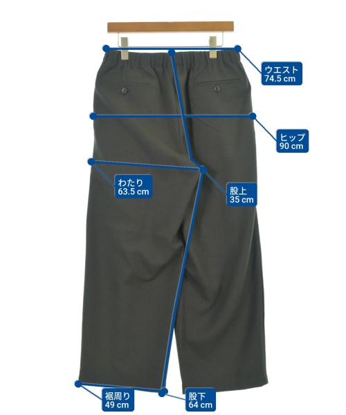 marka（マーカ）スラックス グレー サイズ:2(M位) メンズ/2200640847043