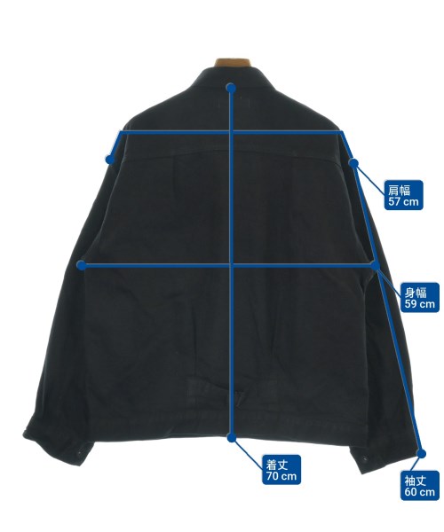 marka（マーカ）デニムジャケット 黒 サイズ:2(M位) メンズ/2200610964015