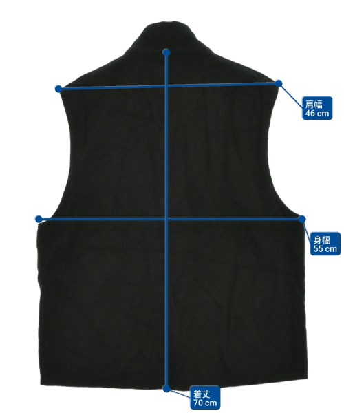 marka（マーカ）カジュアルシャツ 黒 サイズ:3(L位) メンズ/2200610964411