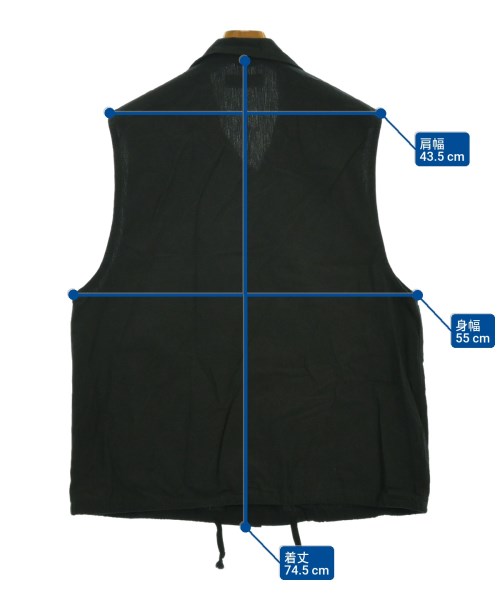 marka（マーカ）カジュアルシャツ 黒 サイズ:2(M位) メンズ/2200629837034