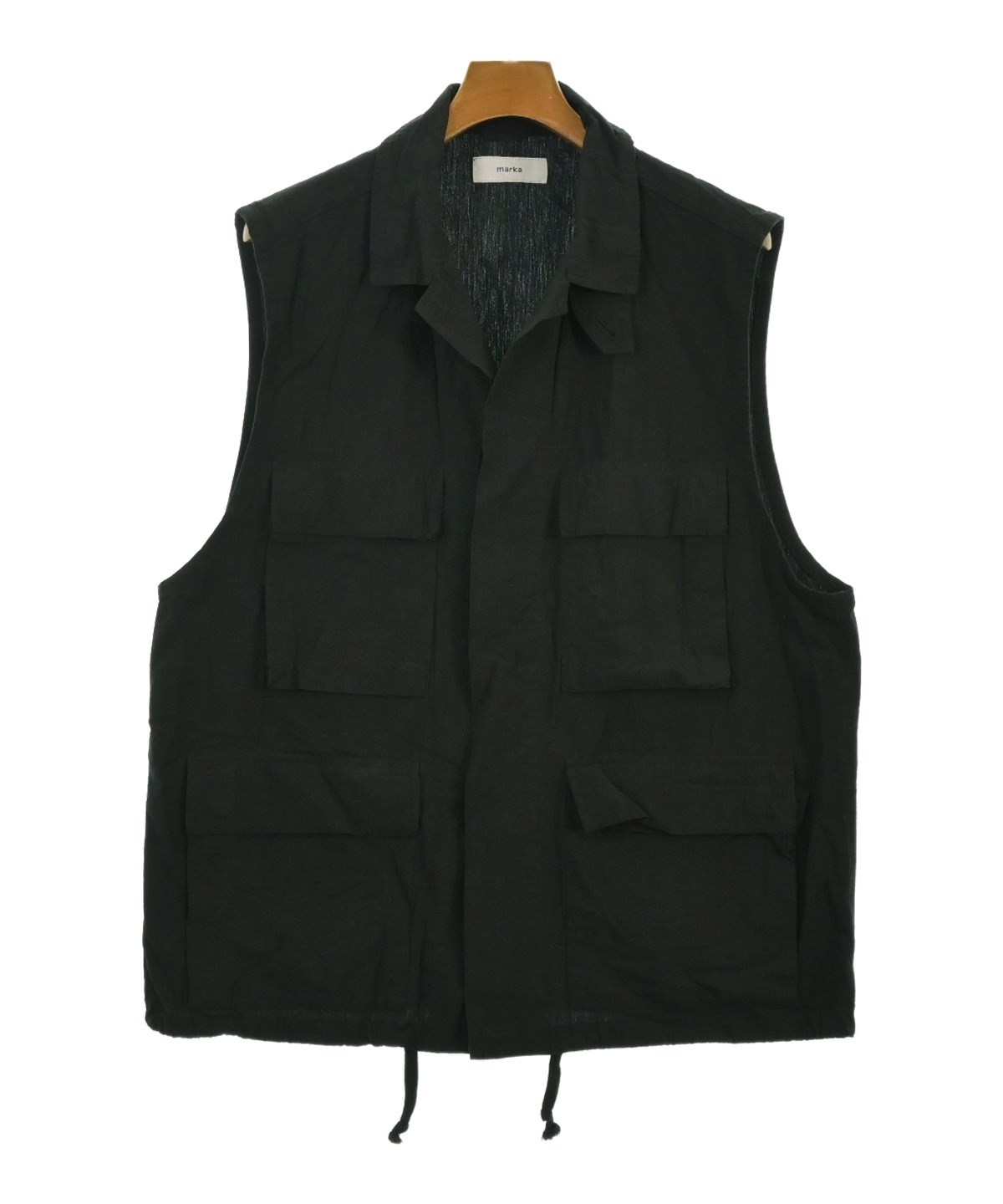 marka マーカ カジュアルシャツ メンズ 【古着】【中古】 marka（マーカ）カジュアルシャツ 黒 サイズ:2(M位) メンズ