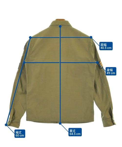 marka（マーカ）カジュアルシャツ カーキ サイズ:1(S位) メンズ/2200623281079